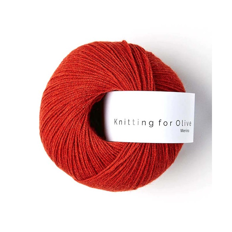 Merino Pomegranate RMS Knitting for Olive